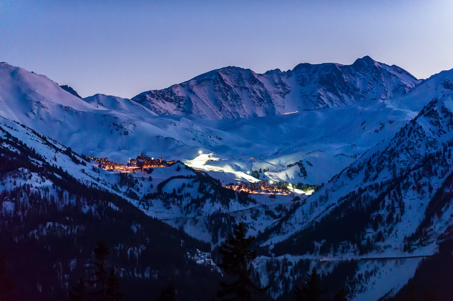 Wintersport in Les Arcs